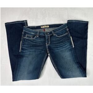 BKE Sabrina Boot Cut Stretch Jeans Dark Wash Women’s 28 x 31 Style BK17133R